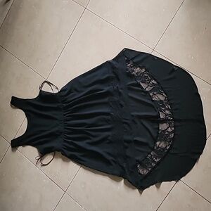 Black High Low Dress